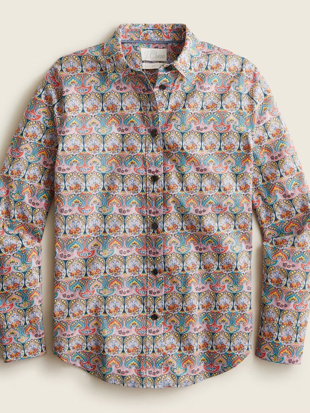 JCrew Slim-fit organic cotton shirt in Liberty® Georgia Duke print